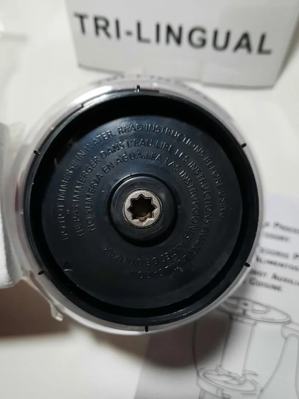 Oster Blender 3-Cup Food Processor Attachment 116432-101-090 NIB Replacement
